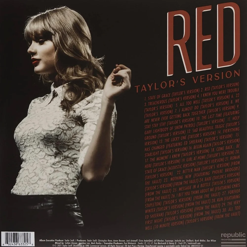 Taylor Swift Red {Taylor’s Version} vinyl - Picture 2 of 12